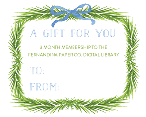 Subscription Gift Certificate